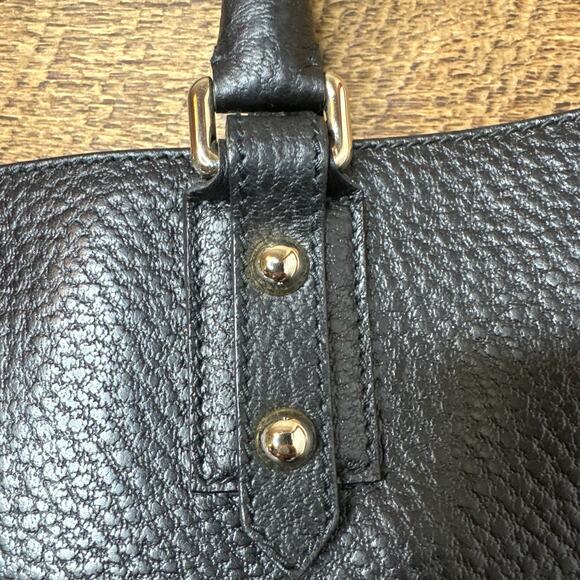 Gucci Black Pebbled Leather Hasler Horsebit Tote in Like New Condition - Picture 3 of 16